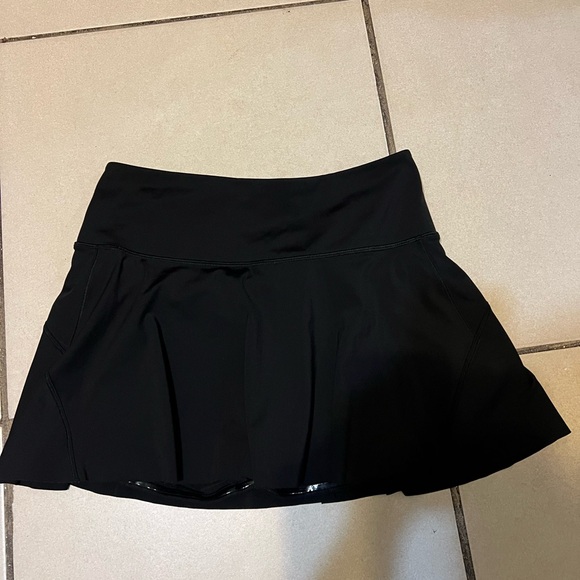 Athleta Black Mini Skirt - Picture 1 of 5